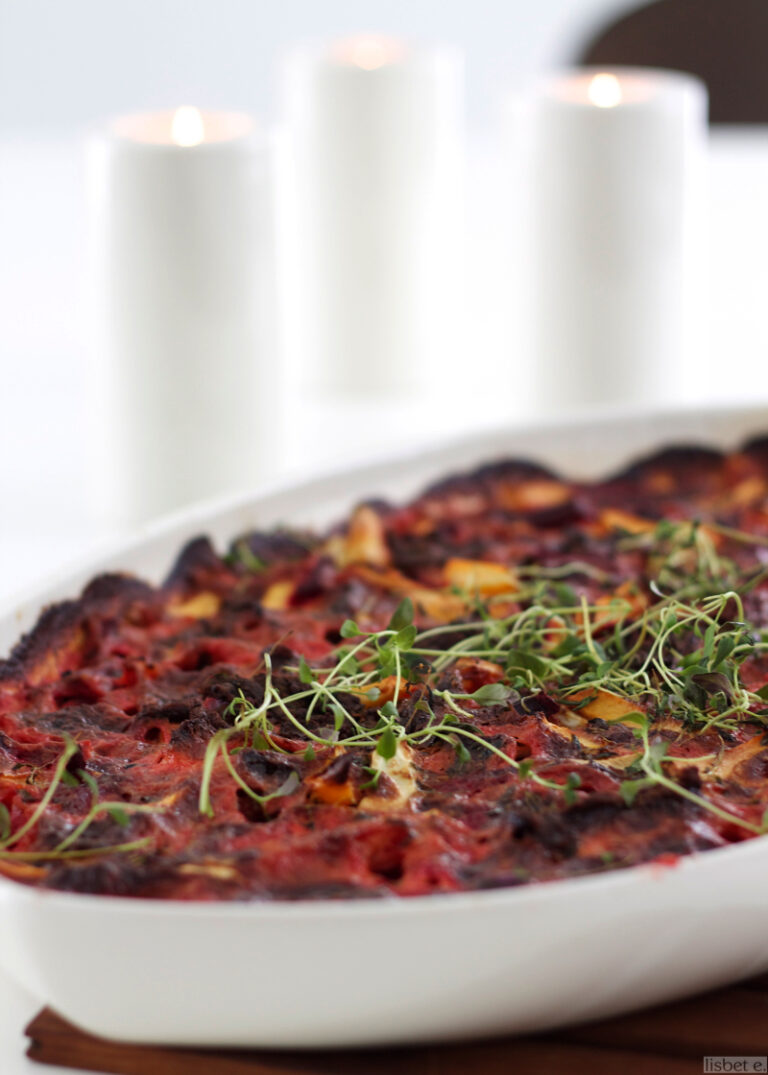 Talviruokaa: poroa ja juureksia