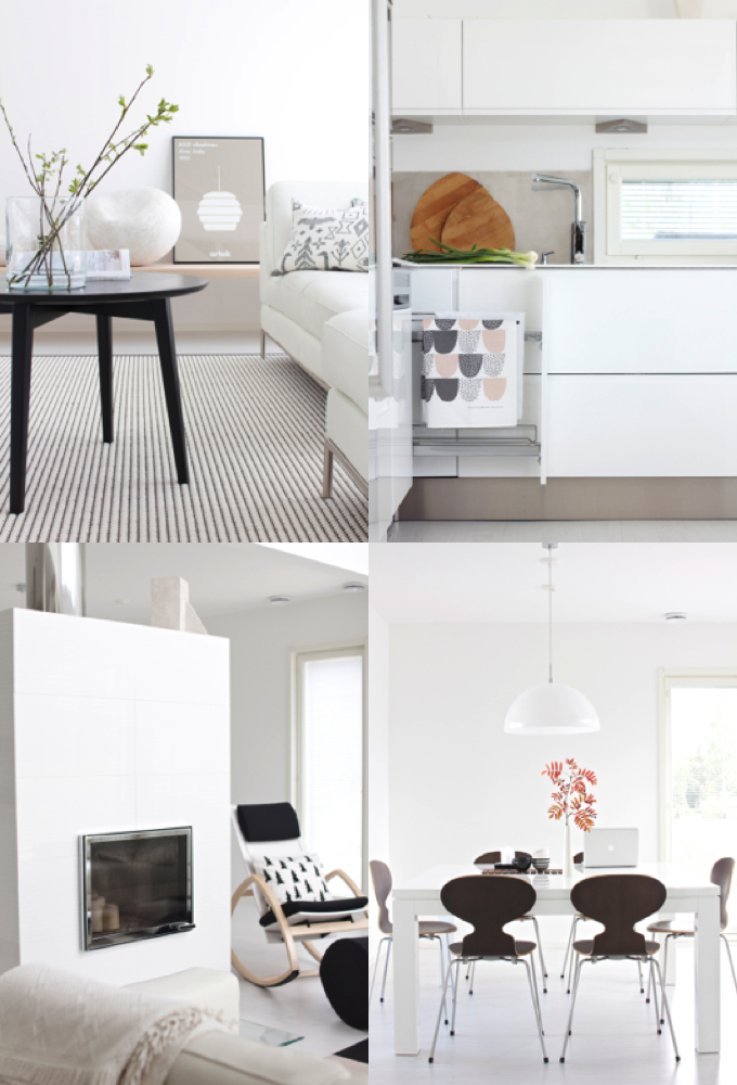 Koko koti yhdessä postauksessa